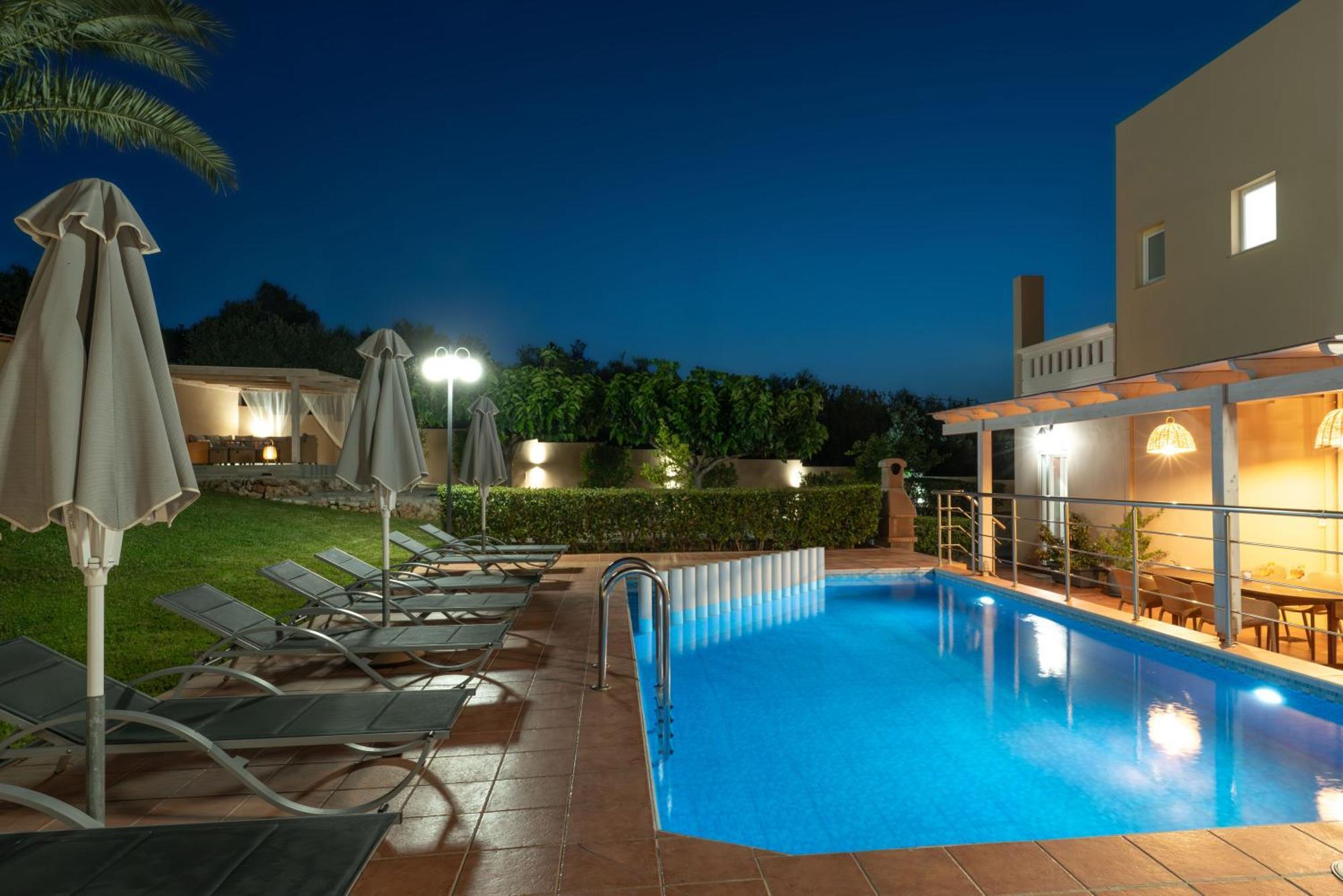 Villa Aretousa 1 Агия-Марина Экстерьер фото