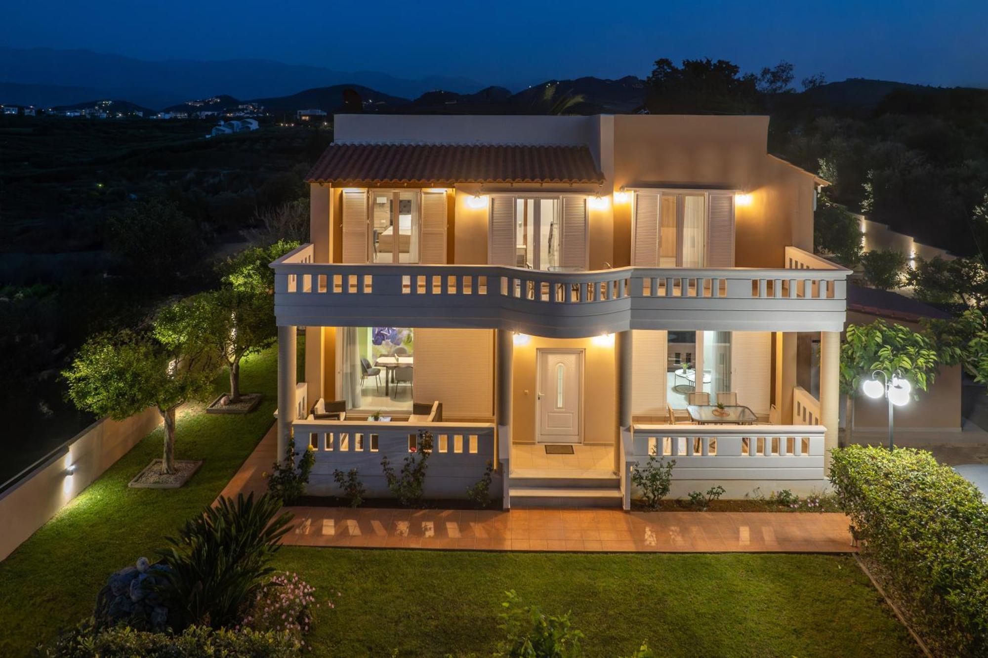Villa Aretousa 1 Агия-Марина Экстерьер фото