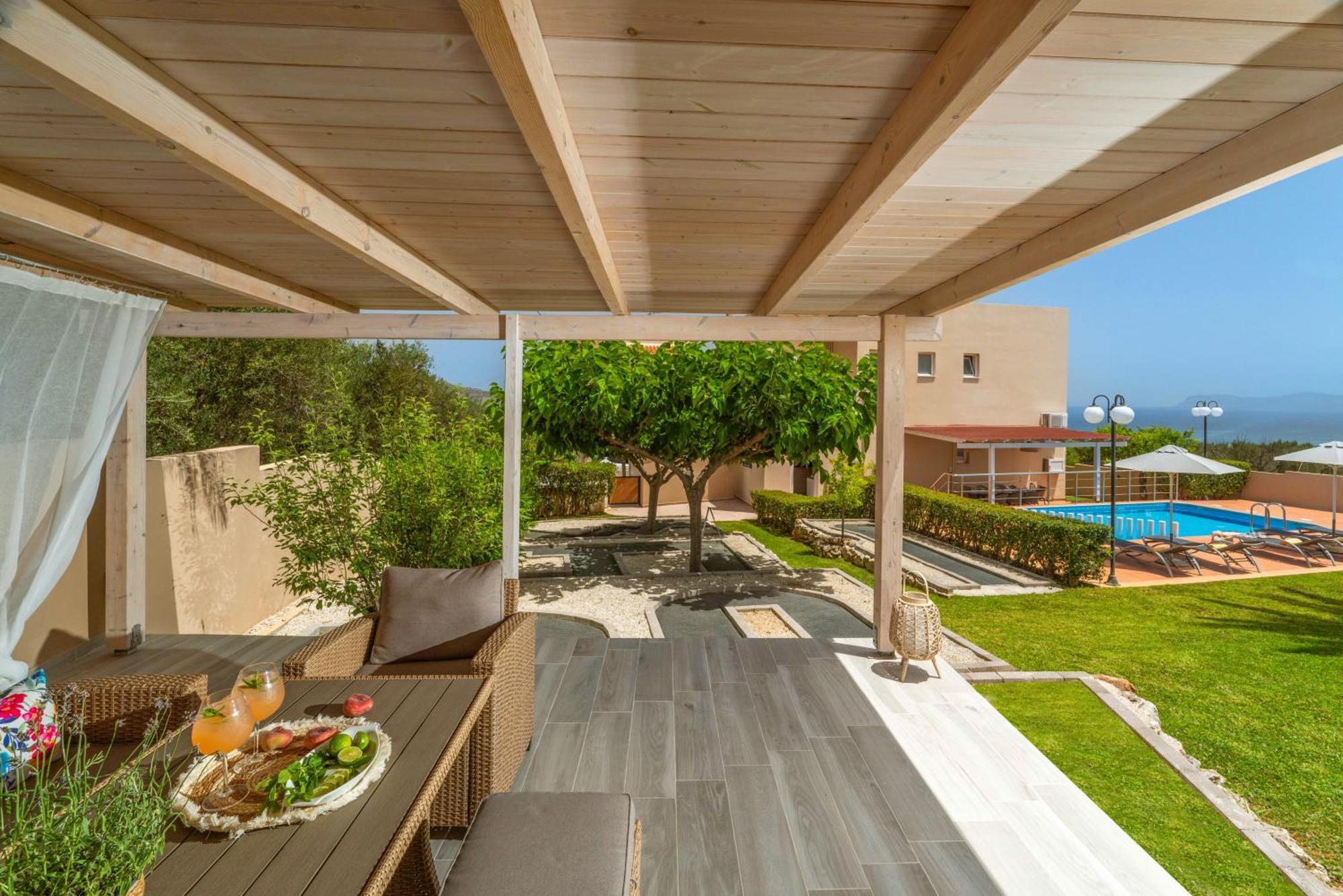 Villa Aretousa 1 Агия-Марина Экстерьер фото