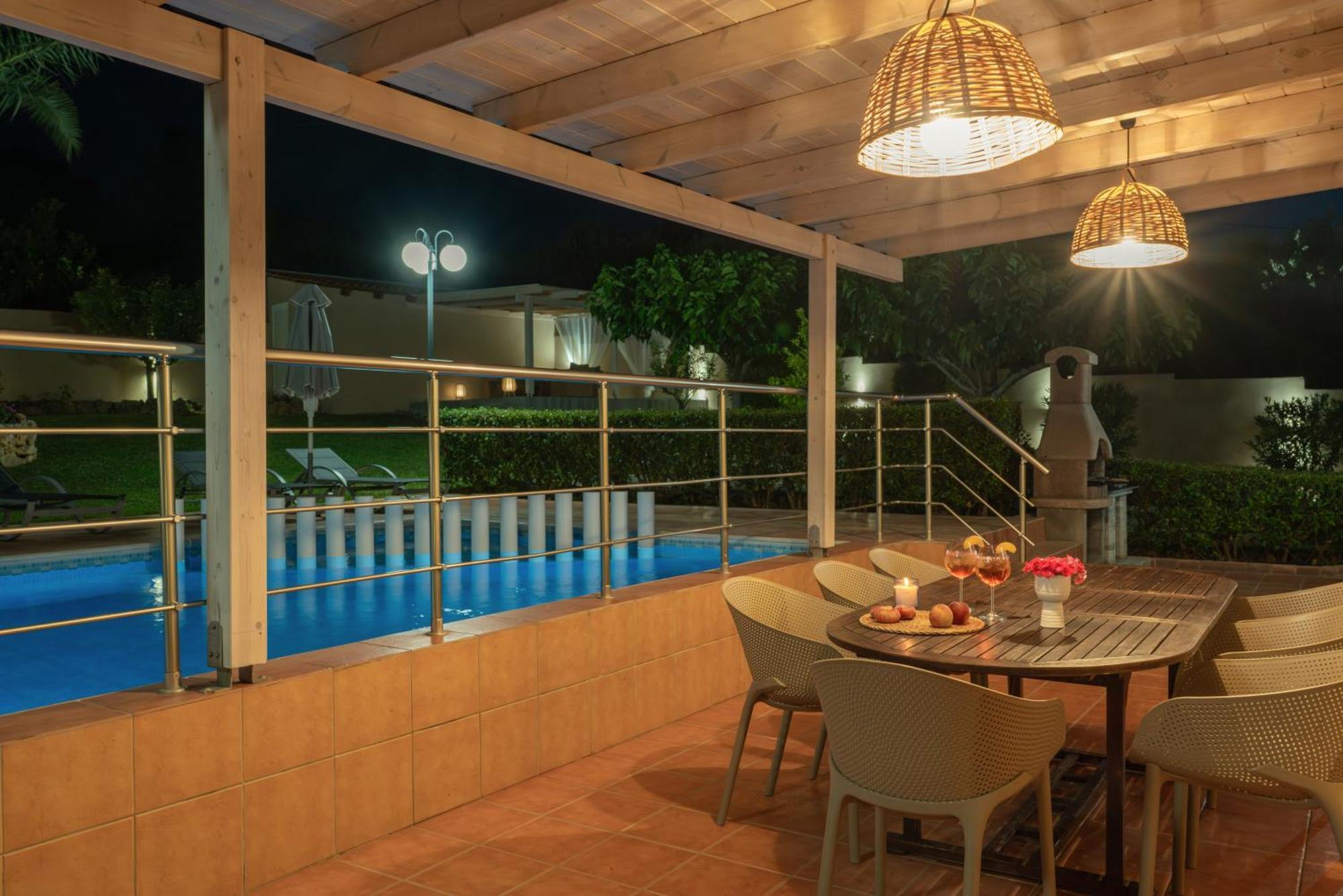 Villa Aretousa 1 Агия-Марина Экстерьер фото