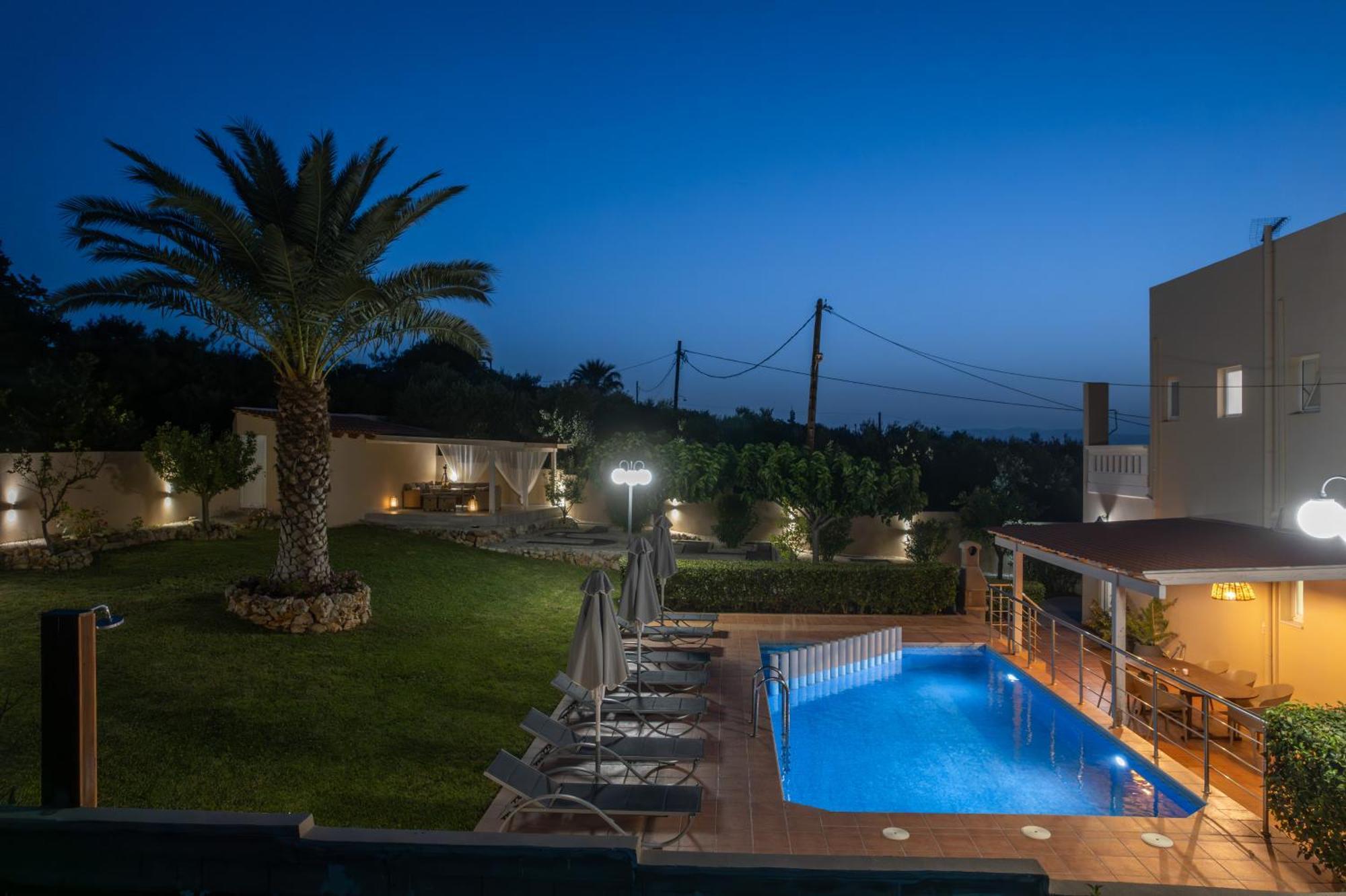 Villa Aretousa 1 Агия-Марина Экстерьер фото